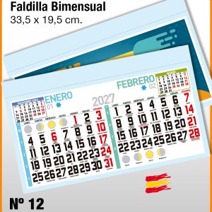 Faldilla nº 12 Bimensual