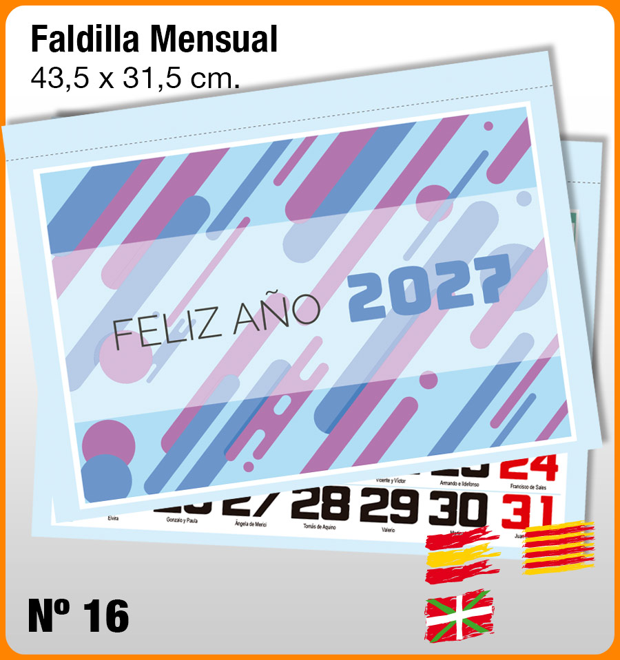 Faldilla MENSUAL Nº 16 - Imagen 2