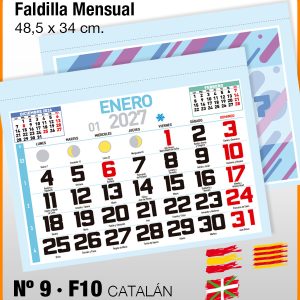 Faldilla MENSUAL Nº 9 Y F10
