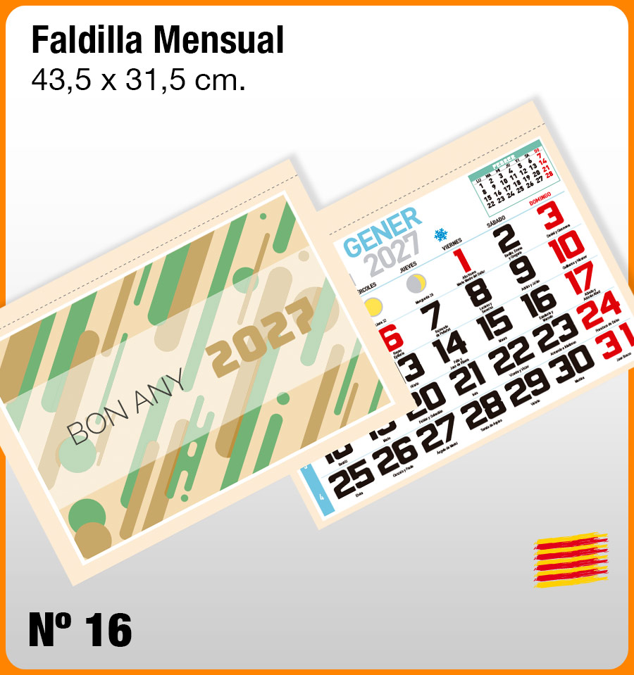 Faldilla MENSUAL Nº 16 - Imagen 3