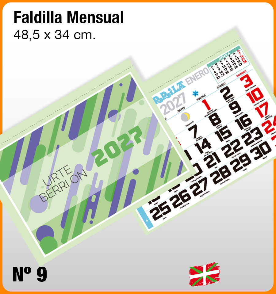 Faldilla MENSUAL Nº 9 - Imagen 2