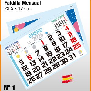 Faldilla MENSUAL Nº 1
