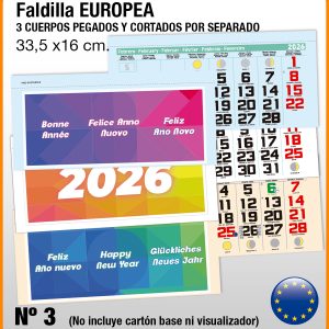 Faldilla EUROPEAS Nº 3