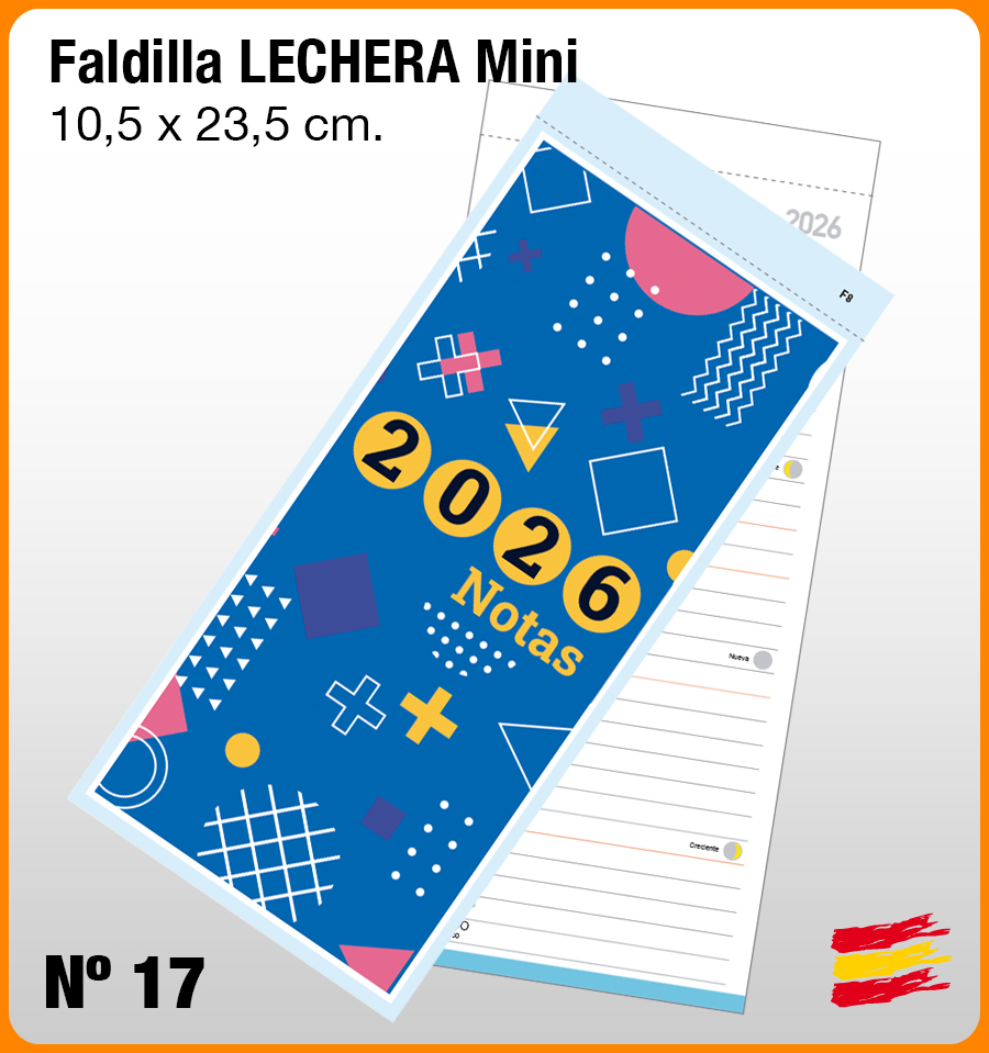 Faldilla Mensual Nº 17 LECHERA NEVERA - Imagen 2