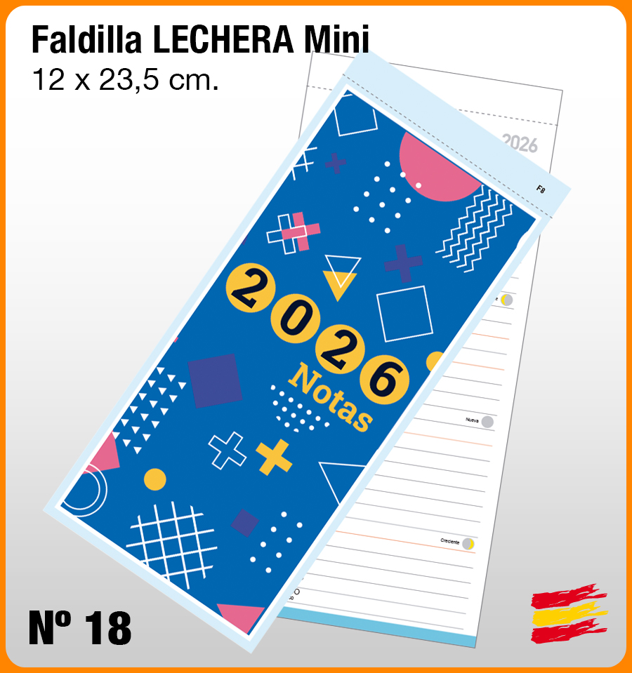 Faldilla Mensual Nº 18 LECHERA NEVERA - Imagen 2