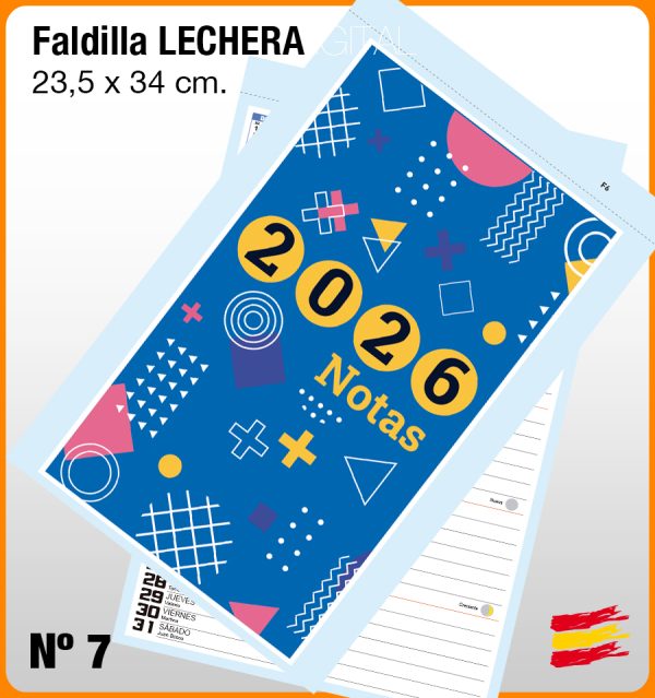 Faldilla Mensual Nº 7 LECHERA - Imagen 2