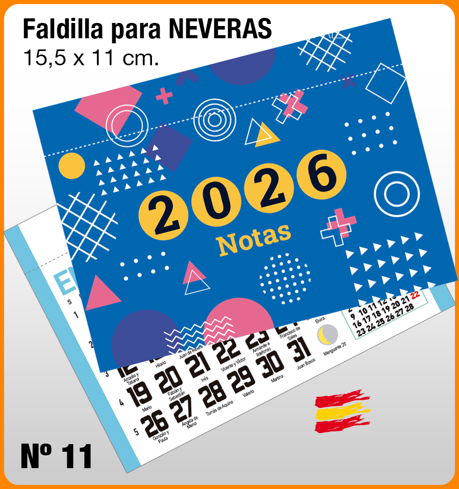 Faldilla Mensual Nevera Nº 11 - Imagen 2