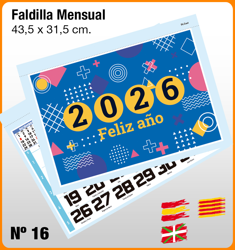 Faldilla MENSUAL Nº 16 - Imagen 2