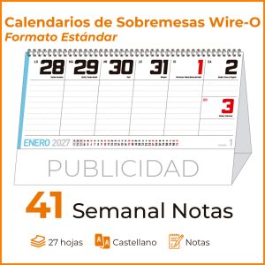 Sobremesa 41 SEMANAL NOTAS 27 HOJAS