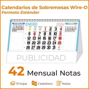 Sobremesa 42 MENSUAL NOTAS 13 HOJAS
