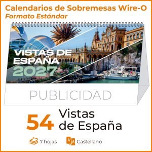 SOBREMESAS 54  con VISTAS DE ESPAÑA