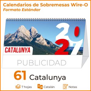 SOBREMESAS 61 FOTOS CATALUNYA CON ESPACIO PARA NOTAS