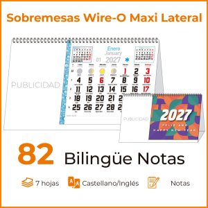 Sobremesa MAXI 82 MENSUAL BILINGÜE NOTAS