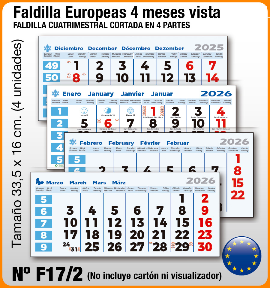 Faldilla 4 meses vista F17/2