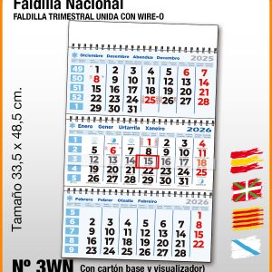 Faldilla NACIONAL Nº 3WN