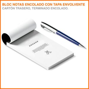 Bloc Encolado Profesional con Tapa Envolvente