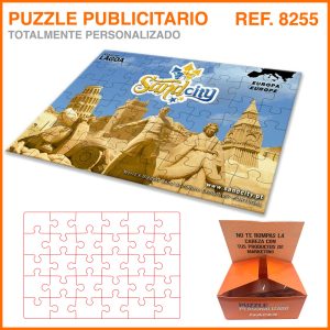 Puzzle publicitario personalizado