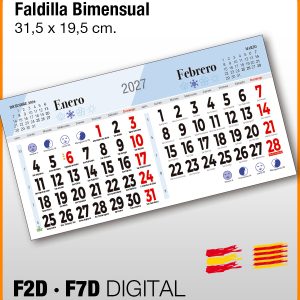 Faldilla F2D / F7D Bimensual DIGITAL